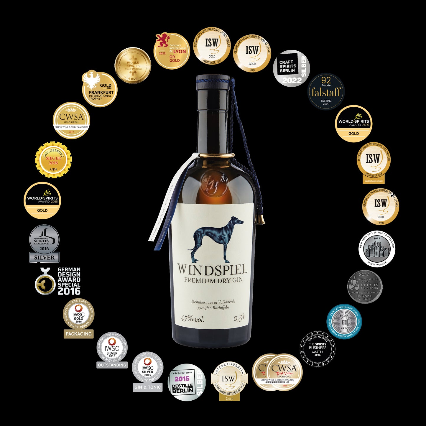 Windspiel Premium Dry Gin