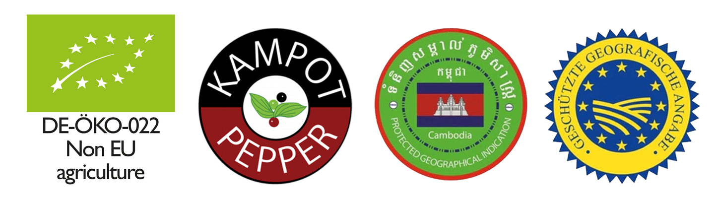 Bio Kampot Pfeffer rot