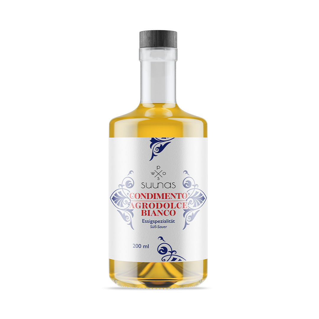 Condimento Agrodolce Bianco Essigzubereitung