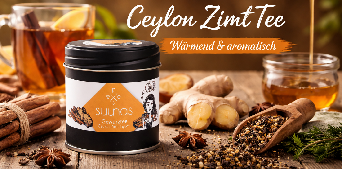 Ceylon Zimt Tee Präsentation